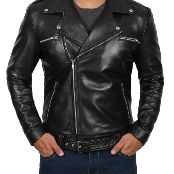 negan leather jacket