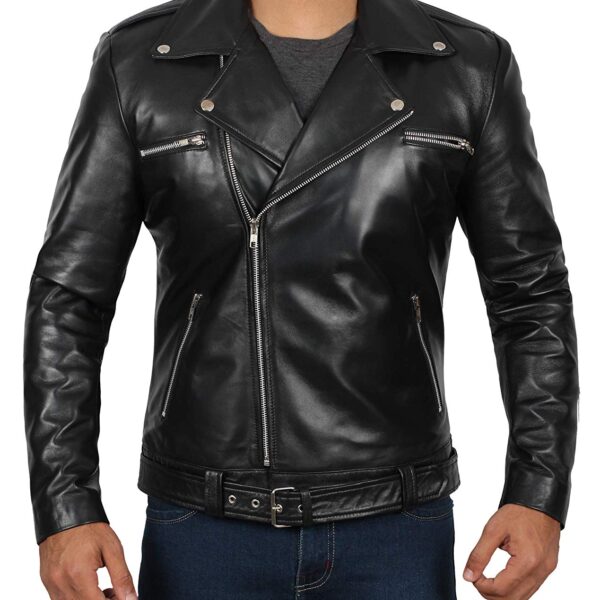 walking dead leather jacket